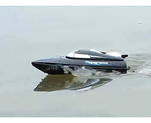 Qaqqvq Barco Rc: Barco De Control Remoto De Alta Velocidad De 15 Km/h Para Niños Y Adultos Para Lagos Y Piscinas/navegación Bidireccional
