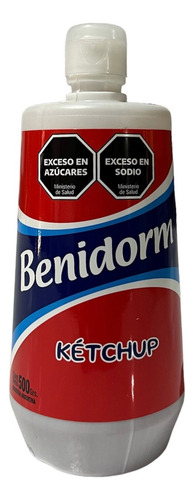 Ketchup Benidorm X 500 Gr X 12 Pomos