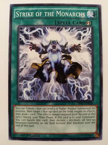 Strike Of The Monarchs - Common    Sr01