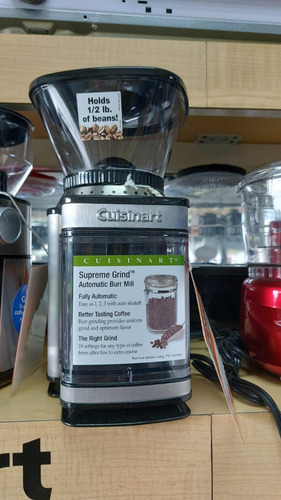 Imagen 7 de 10 de Molino Para Café Cuisinart Dbm-8 18 Niveles Gris