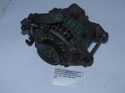 Alternador Mando Korea Hyundai Elantra Santamo 1993 1996