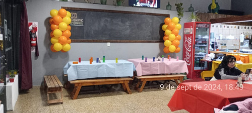 Multi Espacio P/eventos Terraza C/parrilla Y Salón Cubierto