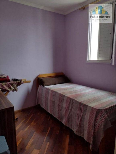 Imagem 5 de 12 de Apartamento Com 3 Dormitórios À Venda, 70 M² Por R$ 286.200 - Jardim Do Estádio - Santo André/sp - Ap1761