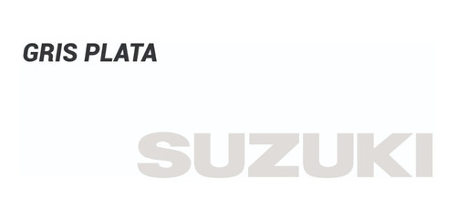 Sticker Adhesivo Letras Suzuki Para Portalon De Grand Nomade