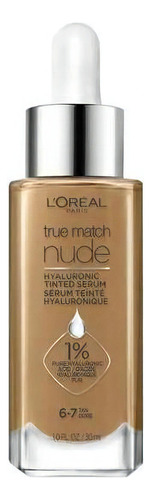 Base de maquillaje en sérum L'Oréal Paris True Match Tinted Serum Hyaluronic Tinted Serum tono tan 6-7 - 30mL 30g