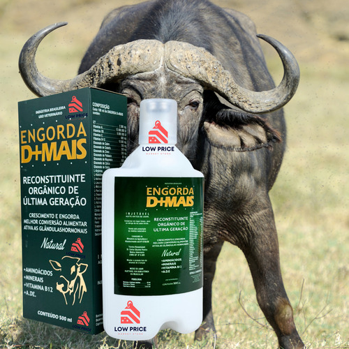 Promotor De Crescimento E Engordad+ 500ml Atomic Gold
