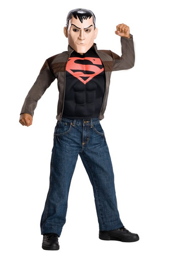 Disfraz Para Niño Superchico Joven Dc Comic Talla Large