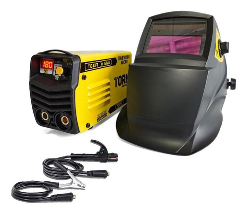 Maquina De Solda Kab-180 Super Tork Bivolt + Mascara