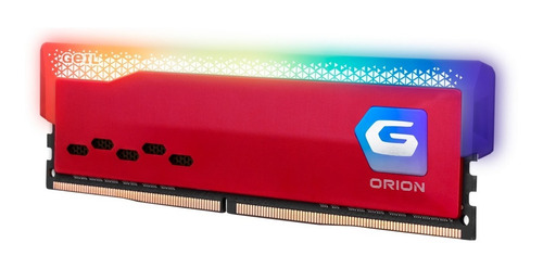 Memoria Ram 8gb Ddr4 Geil Orion Rgb 3600mhz Red