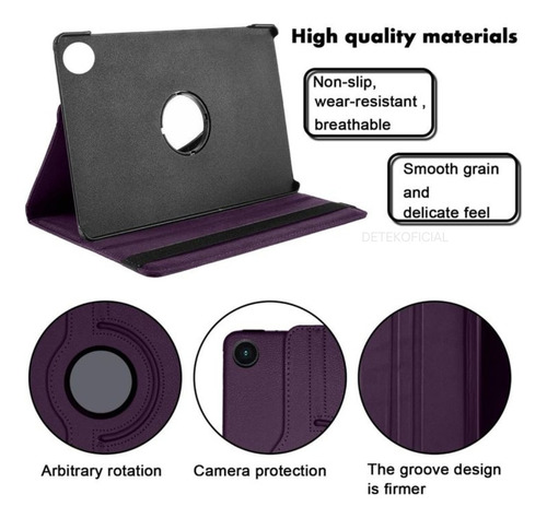 Funda 360° Giratoria Para Samsung Galaxy Tab A9+ Plus 11