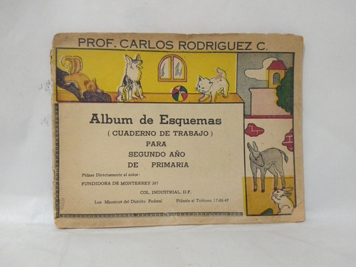Álbum De Esquemas Segundo Año De Primaria Carlos Rodríguez C
