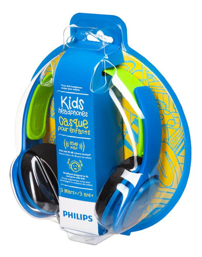 Auriculares Philips Para Niños. Shk2000bl/001 - 3,5mm Verde
