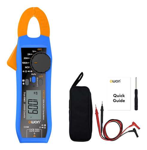 Owon Mini Digital Clamp Meter Ac Dc Voltaje Corriente True