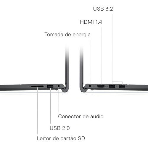 Notebook Inspiron 15 15.6" prata 16GB de Ram - 512GB SSD - Intel Core i7