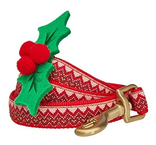 Blueberry Pet Christmas Zigzag Chevron Dog Leash With Px3mh