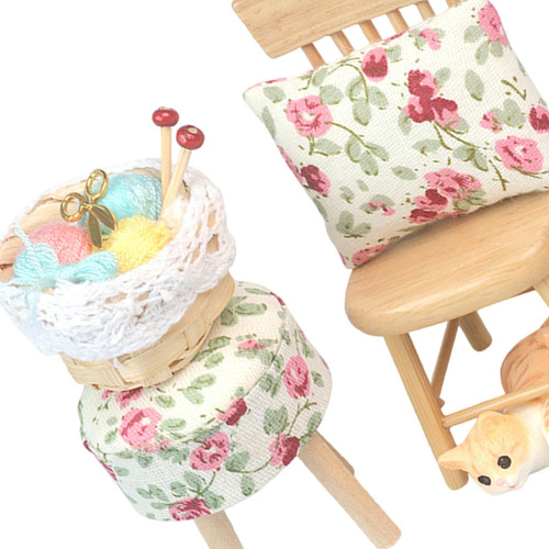 Juego De Silla En Miniatura Para Casa De Muñecas Estilo A