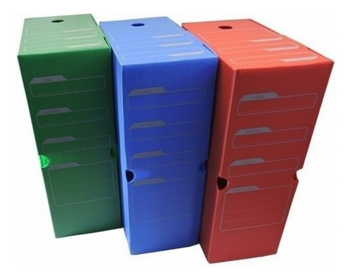 Caja Archivadora Cartonplast Oficio 13cm
