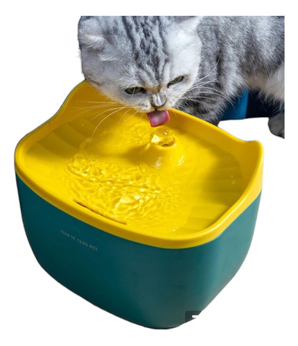 Fuente De Agua Para Gatos, Bebedero Electrico