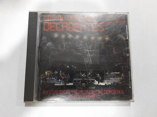 Cd Los Autenticos Decadentes En Vivo En Formato Cd