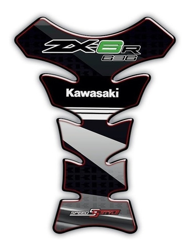 Protector Tanque Kawasaki Zx6r 015 Mk  Motos