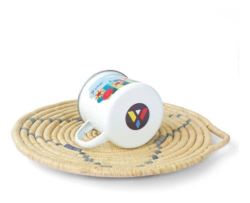 Tazas De Peltre Con Ilustración De Galipán