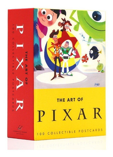 Libro De Tarjetas Postales The Art Of Pixar En Ingles *sk