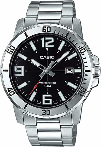 Reloj Casio Mtp-vd01d,1b, Envío Gratis A Todo El Pais.