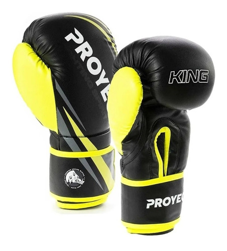 Guantes Boxeo Proyec King Importados Box Muay Thai Kick