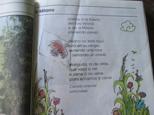 Español Segundo Grado Lecturas, Sep, Año 1996 (Usado)