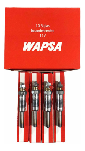 Bujias Incandescente Wapsa Para Citroen C15 1.8 Diesel
