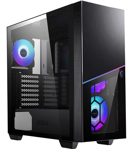 Case Msi Mpg Sekira 100r Atx 4-fan-argb-12cm-incluidos Usbx3 Color Negro