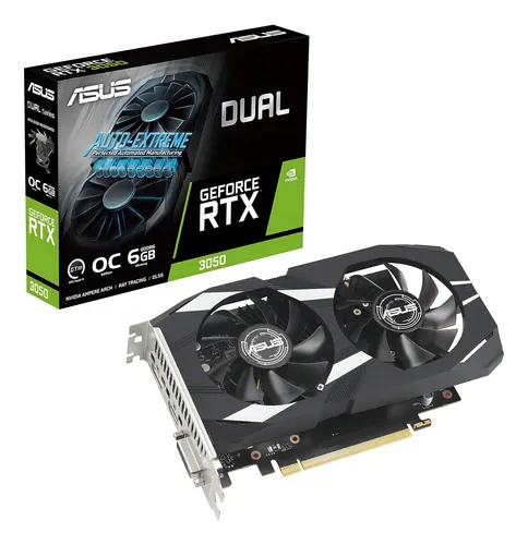 Tarjeta Gráfica Dual Nvidia Geforce Rtx 3050 6gb Oc Pcie 4.0
