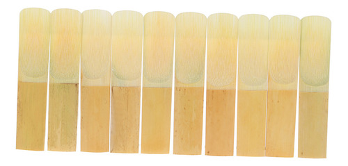 Saxofón Alto Reed Eb Bamboo Para Saxo Alto, Paquete De 10 Un