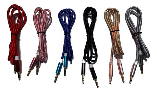 Cable Auxiliar Mini Plug 3.5mm Reforzados - Vehiculo