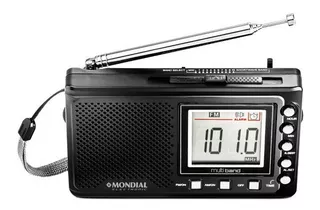 Radio Relogio Portatil Mondial Rp 04 Multi Band 2 Bivolt