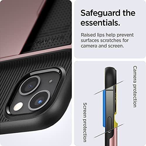 Funda Spigen Slim Armor Cs Para iPhone 13 Rosa