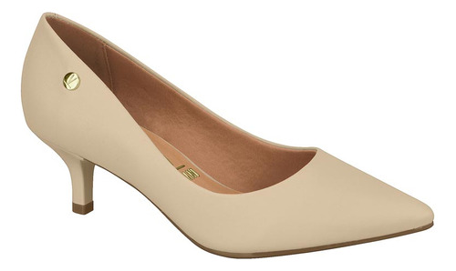 Scarpin Feminino Vizzano Salto Baixo 1122828 Couro Sintético