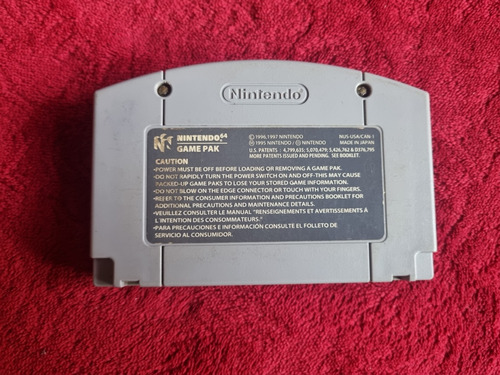 Cartucho Original Mario Kart 64 Totalmente Original (Usado)