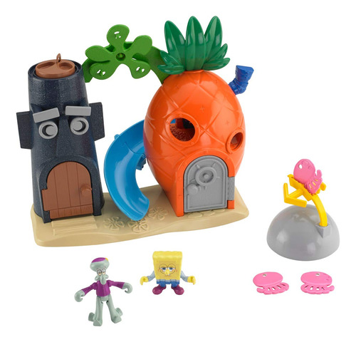 Fisher Price Imaginext Spongebob Bikini Bottom Playset ...