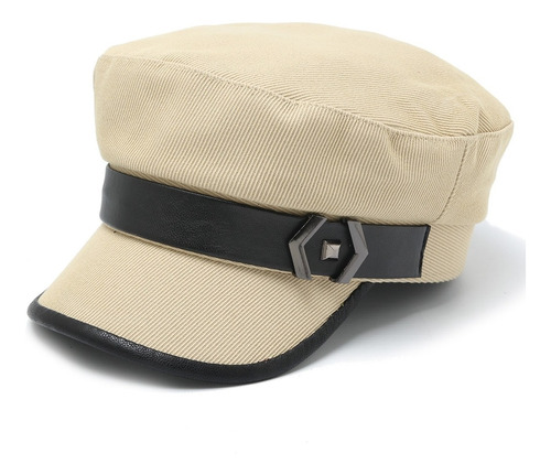 Boina Gorra Sombrero Mujer Capitán Detalle Importado Premium