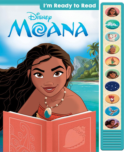 Disney Moana Estoy Listo Leer Con Libro Sonoro Interactivo