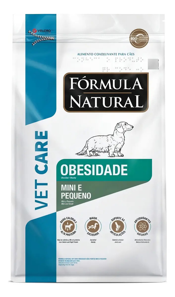 Ração Seca Fórmula Natural Vet Care Cães Obesidade Raças Pequenas 10,1kg