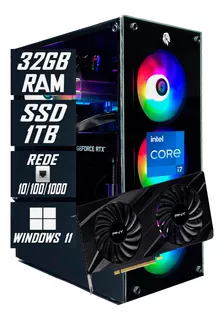 Pc Gamer Cpu I7 12700kf / Ssd 1tb / 32gb Ddr4, Rtx 3060 12gb