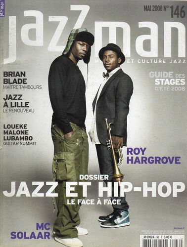 Revista Jazzman Mai 2008 Jazz Y Hip Hop Roy Hargrove Solaar