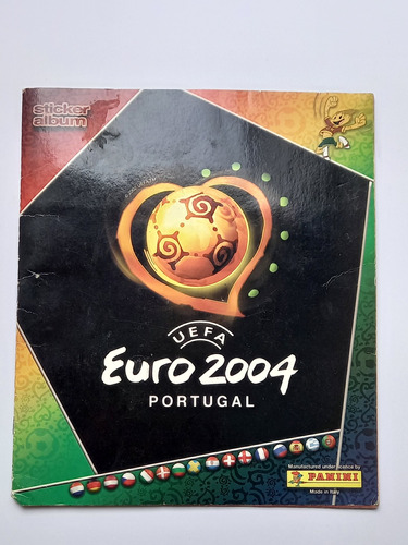 Álbum Panini Uefa Euro Portugal 2004