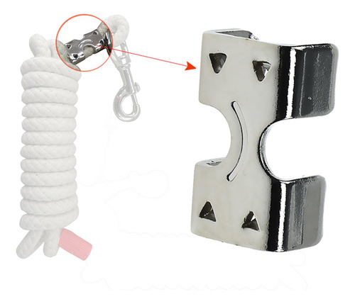 Abrazadera De Doble Cuerda Resistente, Cuerda De Plomo Práct