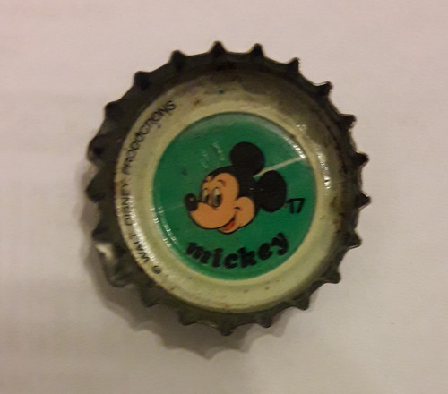 Tapa Chapita 17 Mickey - Disney --