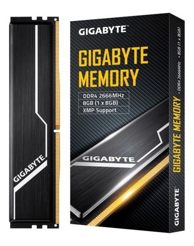 Imagen 1 de 4 de Memoria Ram Gigabyte Gp-gr26c16s8k1hu40 8gb 2666mhz Ddr4 Xmp