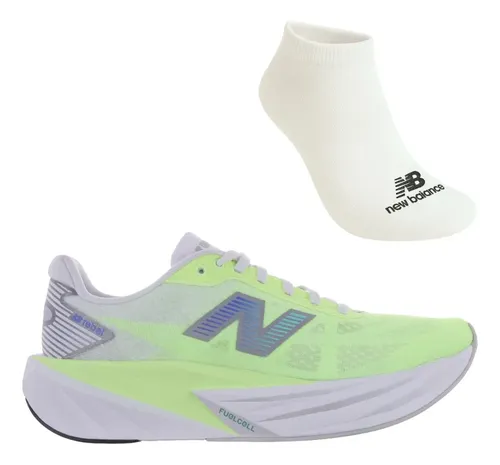 Kit Meia Tênis Feminino De Corrida New Balance Rebel V5 - R$ 755,99