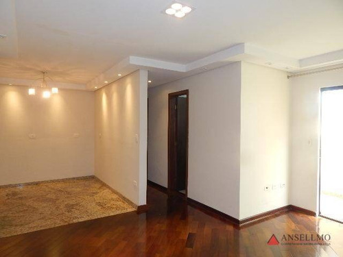 Imagem 4 de 28 de Apartamento Com 3 Dormitórios Para Alugar, 90 M² Por R$ 2.500,00/mês - Jardim Bela Vista - Santo André/sp - Ap2142